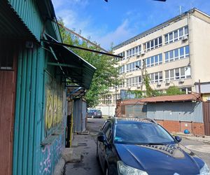 Dawne targowisko przy ul. Kopińskiej w Warszawie