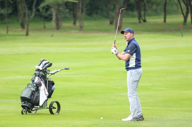 Jerzy Dudek na polu golfowym