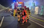 Tunel na Zakopiance został zamknięty. Przeprowadzono specjalną akcję służb ratunkowych
