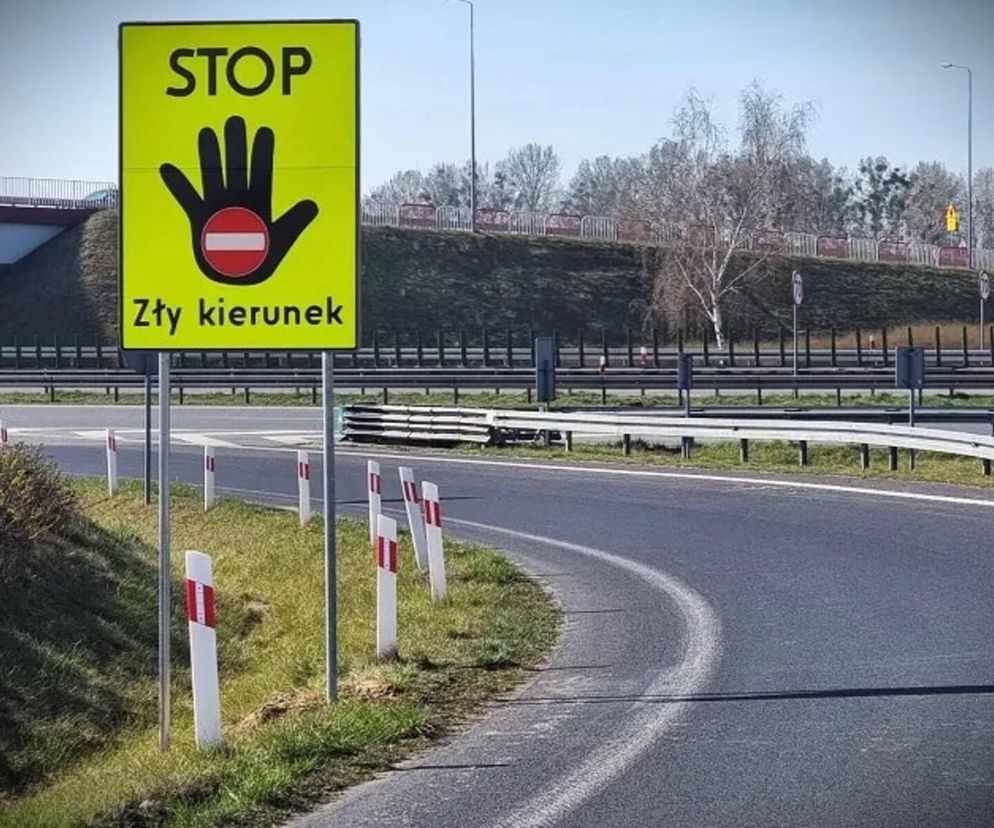 Jechał pod prąd ciągnikiem! Sekundy od tragedii na drodze ekspresowej