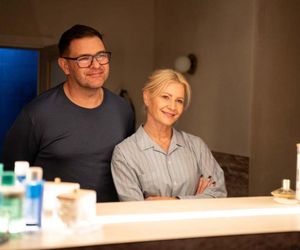 Rodzinka.pl nowy 17 sezon. Natalia (Małgorzata Kożuchowska), Ludwik (Tomasz Karolak)