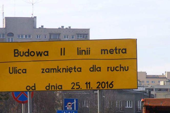 Budowa metra na Woli