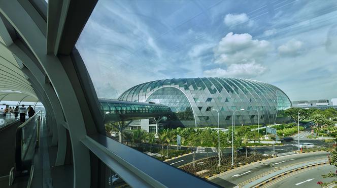 Terminal lotniczy Jewel Changi Airport, Singapur, proj. Safdie Architects, 2019