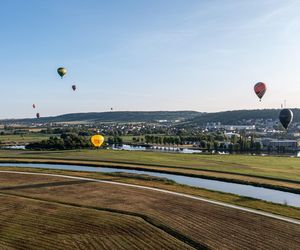 Balonowe Świętokrzyskie w Pińczowie. Nocne pokazy balonów skradły serca! Wielka fiesta zachwyciła tysiące!