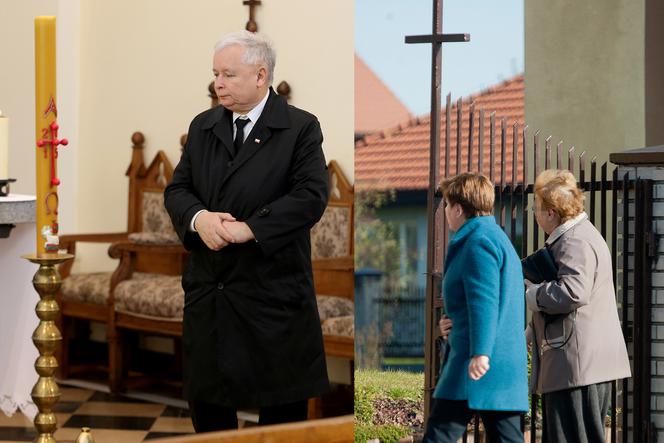 Kaczyński i Szydło modlili się za rząd. 