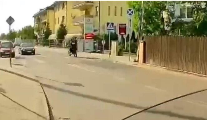 Szaleńcza ucieczka ulicami Piaseczna