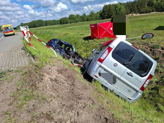 Tragedia na Mazowszu. 95-latek zginął w wypadku. Cztery osoby ranne, w tym dwie nastolatki