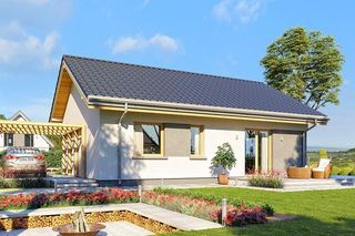 Domy z kuchnią od frontu