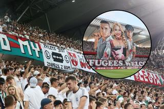 Oprawa na stadionie Legii Warszawa wywołała skandal. Klub wydał oświadczenie