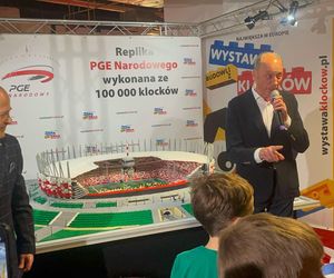 Stadion PGE Narodowy z klocków LEGO