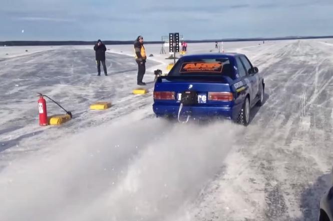 Rekord prędkości na lodzie