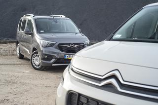 Citroen Berlingo Shine 1.5 BlueHDI 130 KM 6MT vs. Opel Combo Life Elite 1.5D 130 KM 6MT