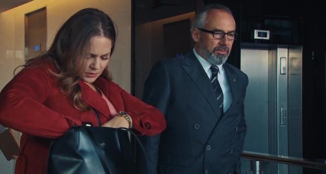 M jak miłość odc. 1708. Anita (Melania Grzesiewicz), Adam Werner (Jacek Kopczyński)