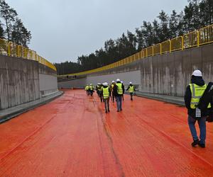 Budowa tunelu pod Świną - luty 2022