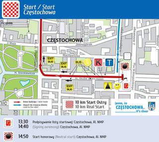 Tour de Pologne - etap 2 w Częstochowie