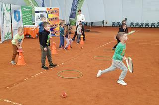 W Olsztynie trwa tenisowy turniej przedszkolaków