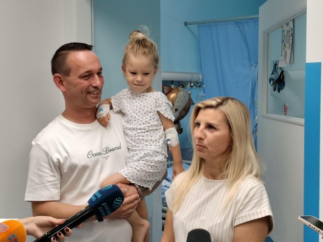 Cisza po operacji. Wrocławscy lekarze dokonali cudu i uratowali oddech 4-letniej Hani