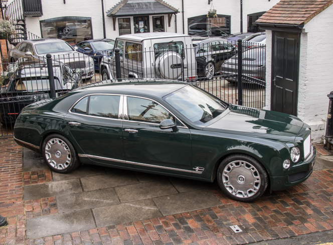 Królewski Bentley Mulsanne na sprzedaż