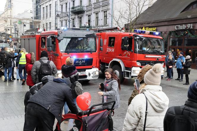 WOŚP 2024. Wielka szarża na Piotrkowskiej