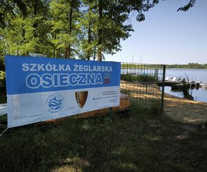Plaża w Osiecznej przed sezonem letnim 