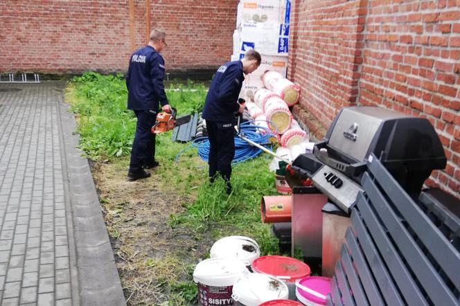 Akcja Policji w gminie Chełmża. Skarbiec przestępcy krył wiele tajemnic