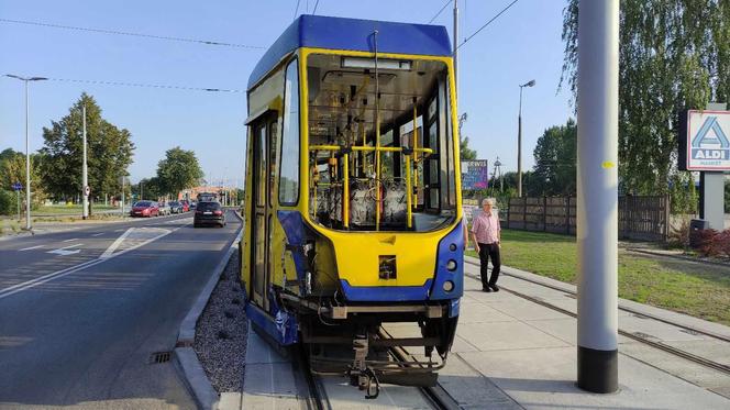 Tramwaj wykoleił się na nowej trasie w Toruniu