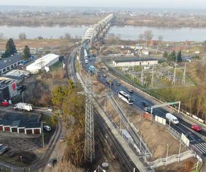 Most kolejowo - drogowy w Grudziądzu