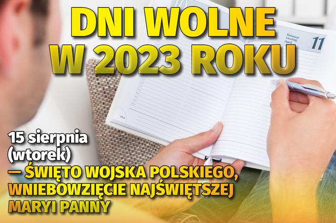 Dni wolne w 2023 roku