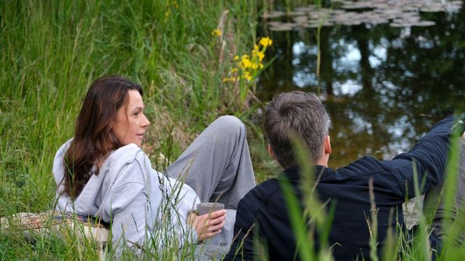 M jak miłość odc. 1880. Martyna (Magdalena Turczeniewicz), Jakub Karski (Krzysztof Kwiatkowski)