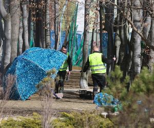 Demontaż Parku Miliona Świateł w Zakopanem