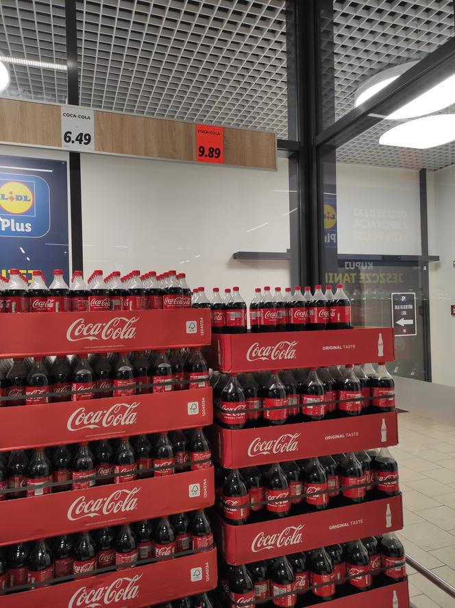 Coca-Cola zdrożała o ponad 10 procent