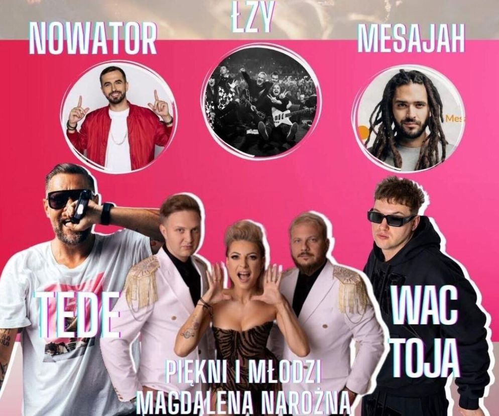 Dni Wschowy 2025 – dwie sceny, moc gwiazd i hip-hopowa scena młodych