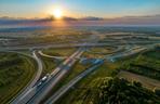 Węzeł Łódź Północ na skrzyżowaniu autostrad A1 i A2