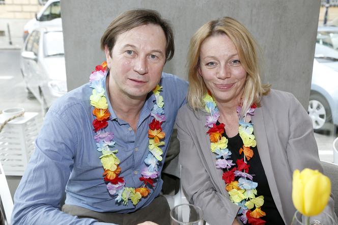 Maja Barełkowska i Piotr Cyrwus