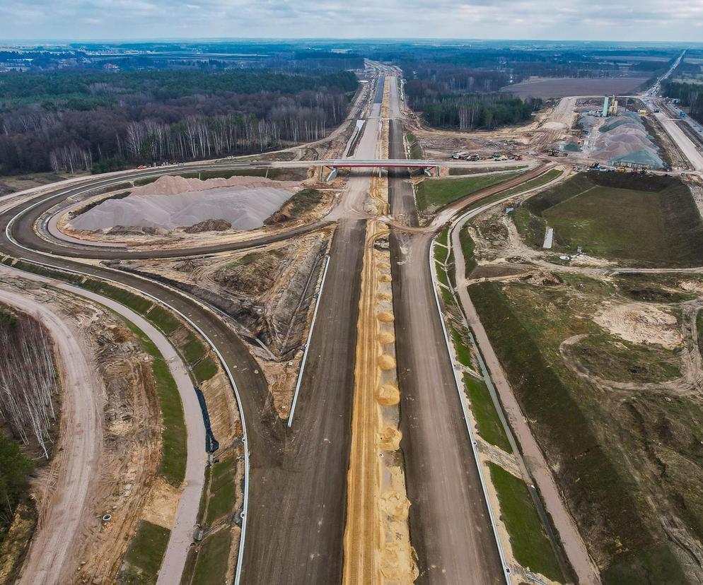 Budowa autostrady A2 Kałuszyn - Groszki