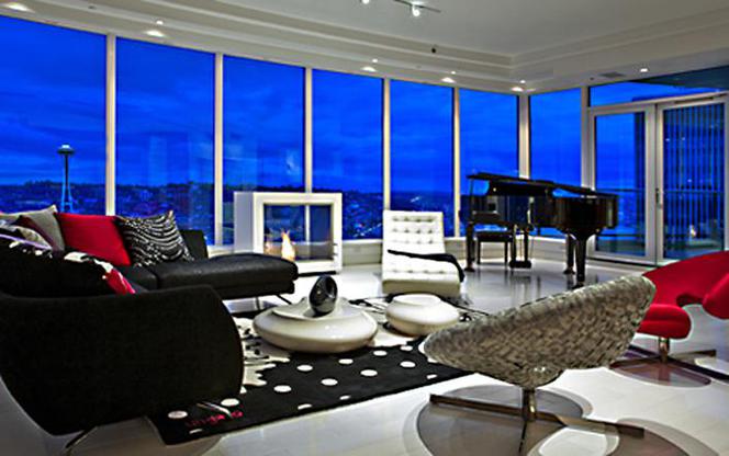 Escala penthouse Christiana Greya w Seattle