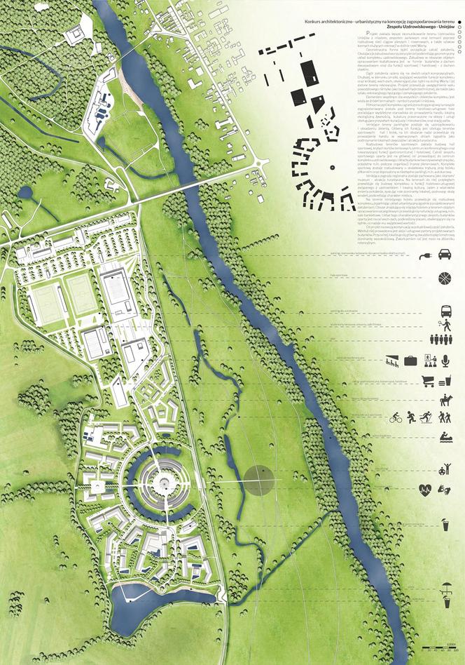 Zagospodarowanie terenu uzdrowiska geotermalnego w Uniejowie