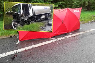 Auto 25-latka zostało zmiażdżone jak puszka. Ciężko na to patrzeć!