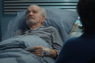 M jak miłość, odcinek 1870. Kosowski (Stanisław Brejdygant), Marysia (Małgorzata Pieńkowska)