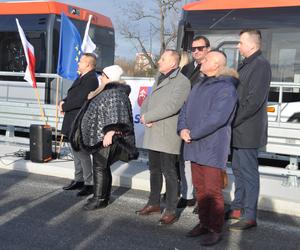 Otwarcie wiaduktu po przebudowie w centrum Skarżyska-Kamiennej