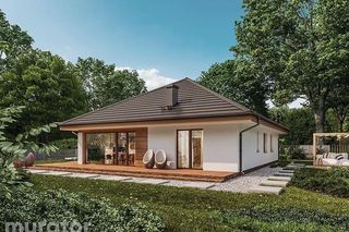 Projekt domu C444u Czterolistna koniczyna (wariant XVIII) z kolekcji Muratora