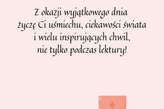 Dedykacja na komunię do książki