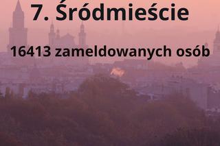 W tych dzielnicach w Lublinie mieszka najwięcej osób!