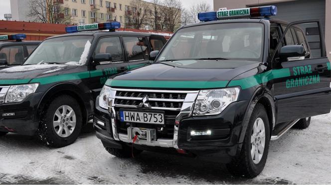 Mitsubishi Pajero Straży Granicznej