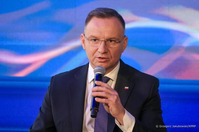 Prezydent Andrzej Duda w Davos. "Ukraina musi zwyciężyć"