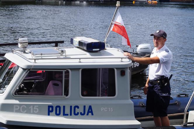 Obchody Święta Policji na Wyspie Młyńskiej w Bydgoszczy