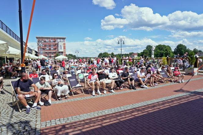 Tłumy gorzowian kibicowało Polakom w specjalnie przygotowanej Strefie Kibica