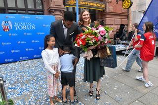 Wilfredo Leon i jego żona