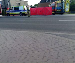 Wypadek na ul. Jastrzębskiej w Wodzisławiu Śląskim