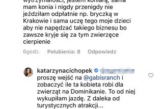 Kasia Cichopek dosiadła konia na Dominikanie